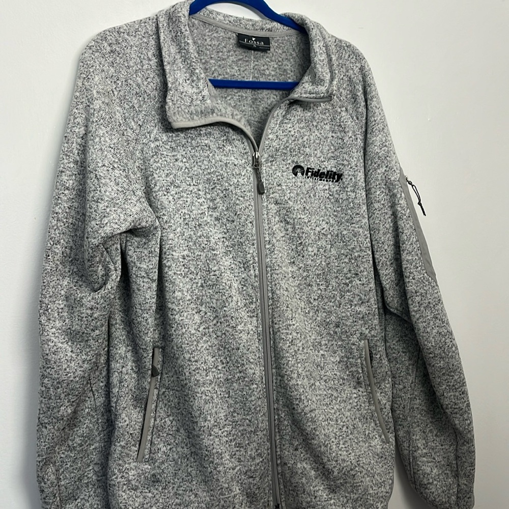 Fidelity jacket zip up XL NWOT